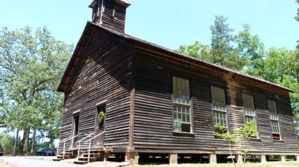 The little brown church in the wildwood circa 1836