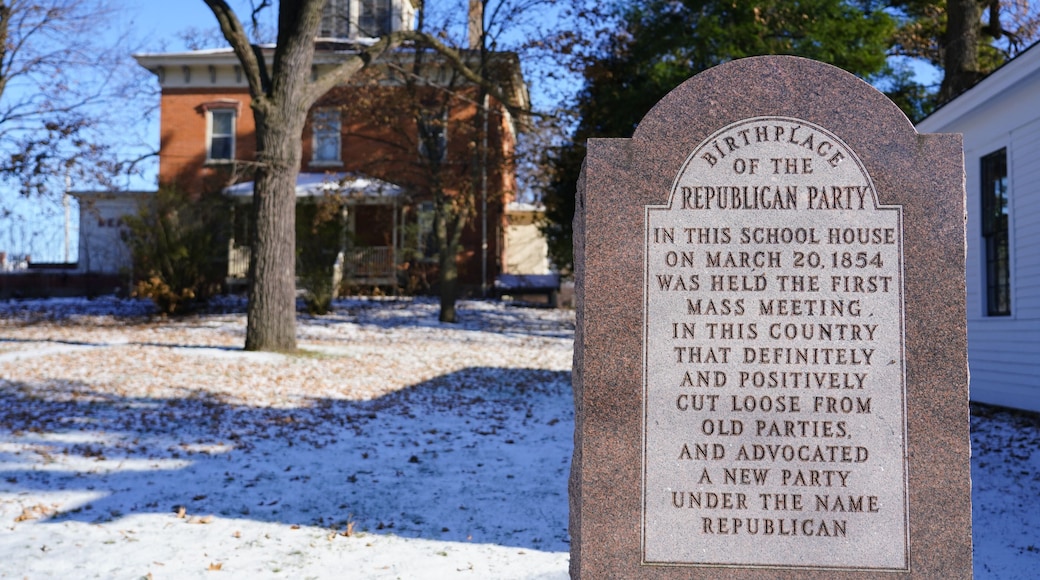 National Historical site of the Birthplace of the Republican Party in Ripon, Wisconsin