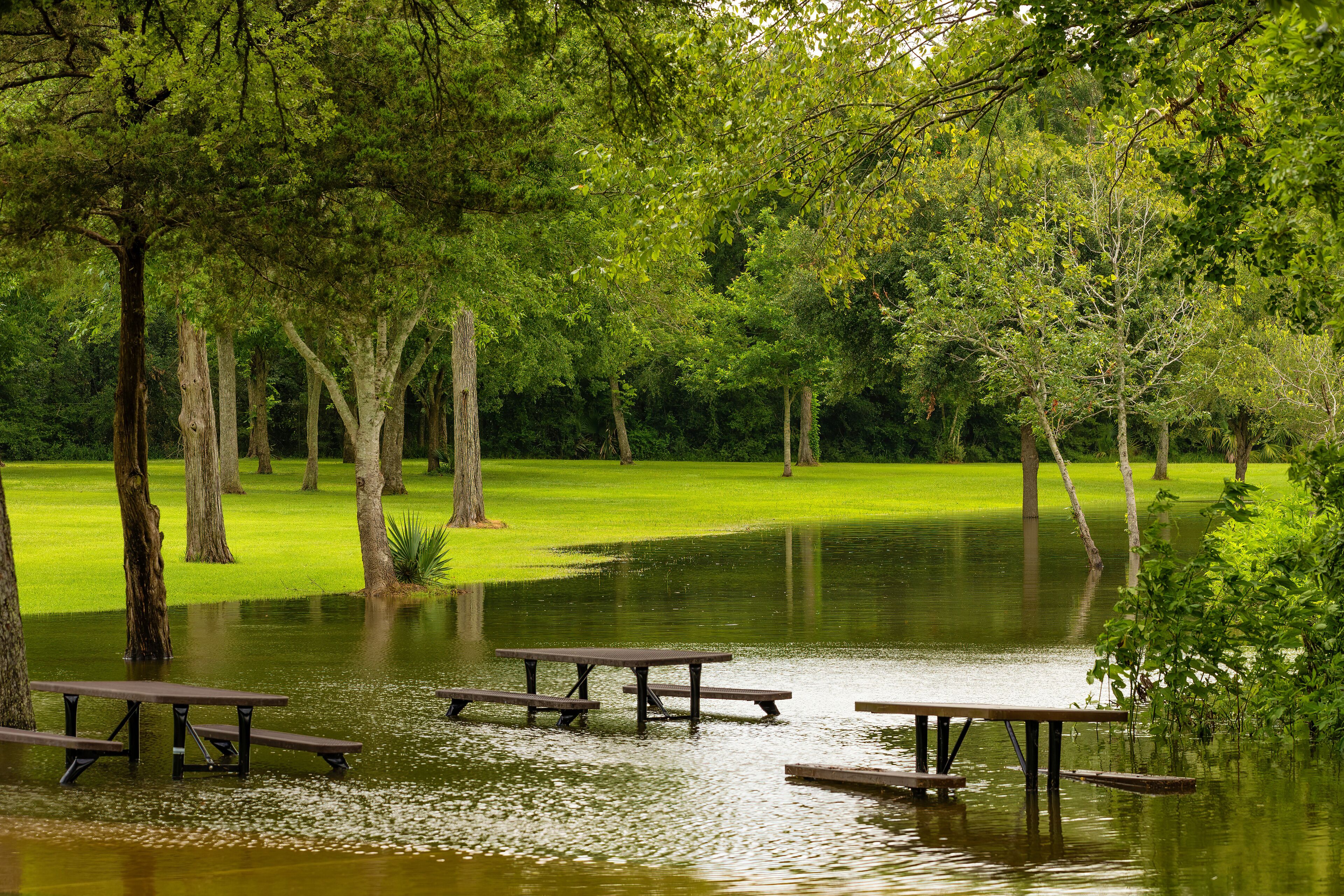 Oyster Creek Park in Sugar Land, Texas, USA