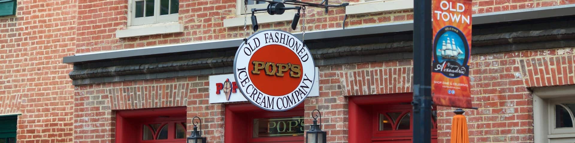 Alexandria som viser kulturarv og skilt