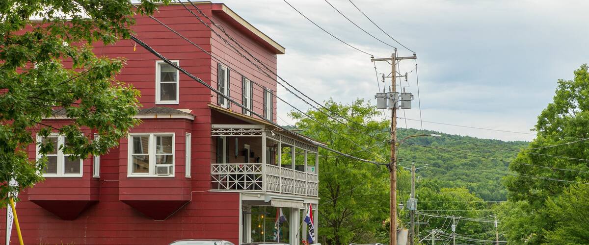 Lac-Brome which includes a small town or village