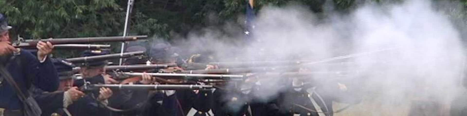 Historical Civil War Reenactment on Father's Day Weekend. Free to the public.