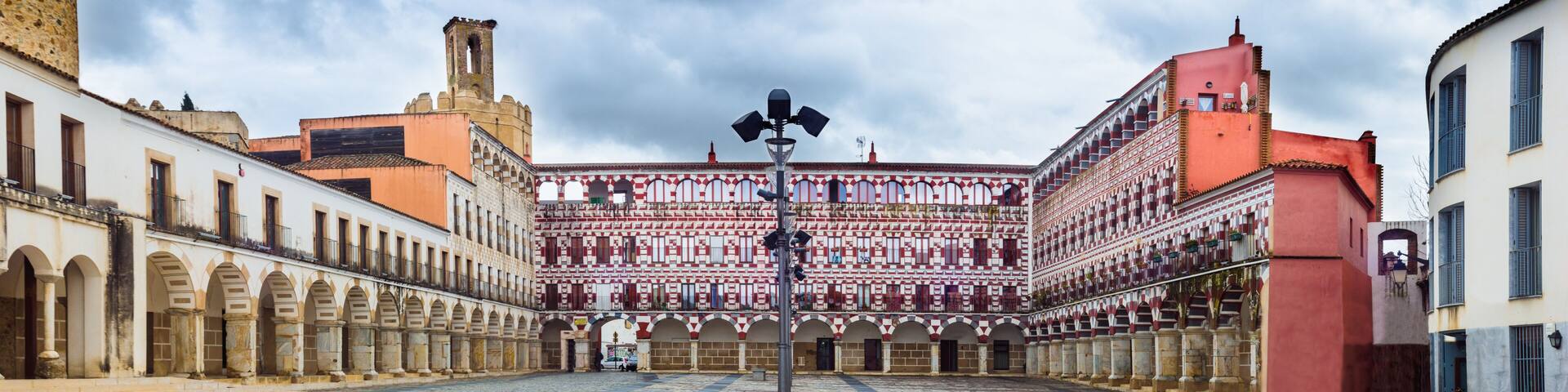 High square, Badajoz, Spain (Plaza Alta)