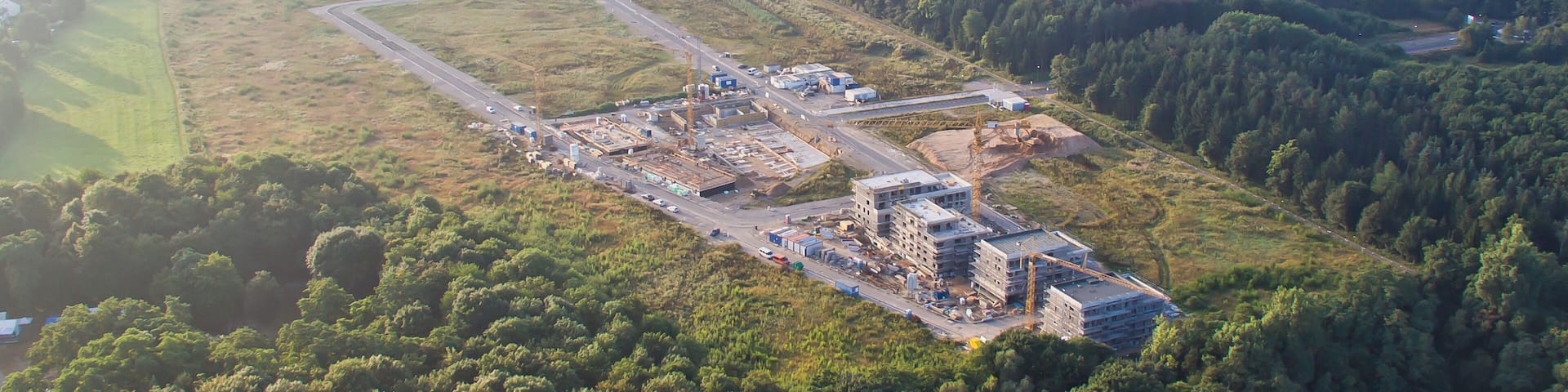 Ballonfahrt über Köln - Waldbadviertel Langendahlweg