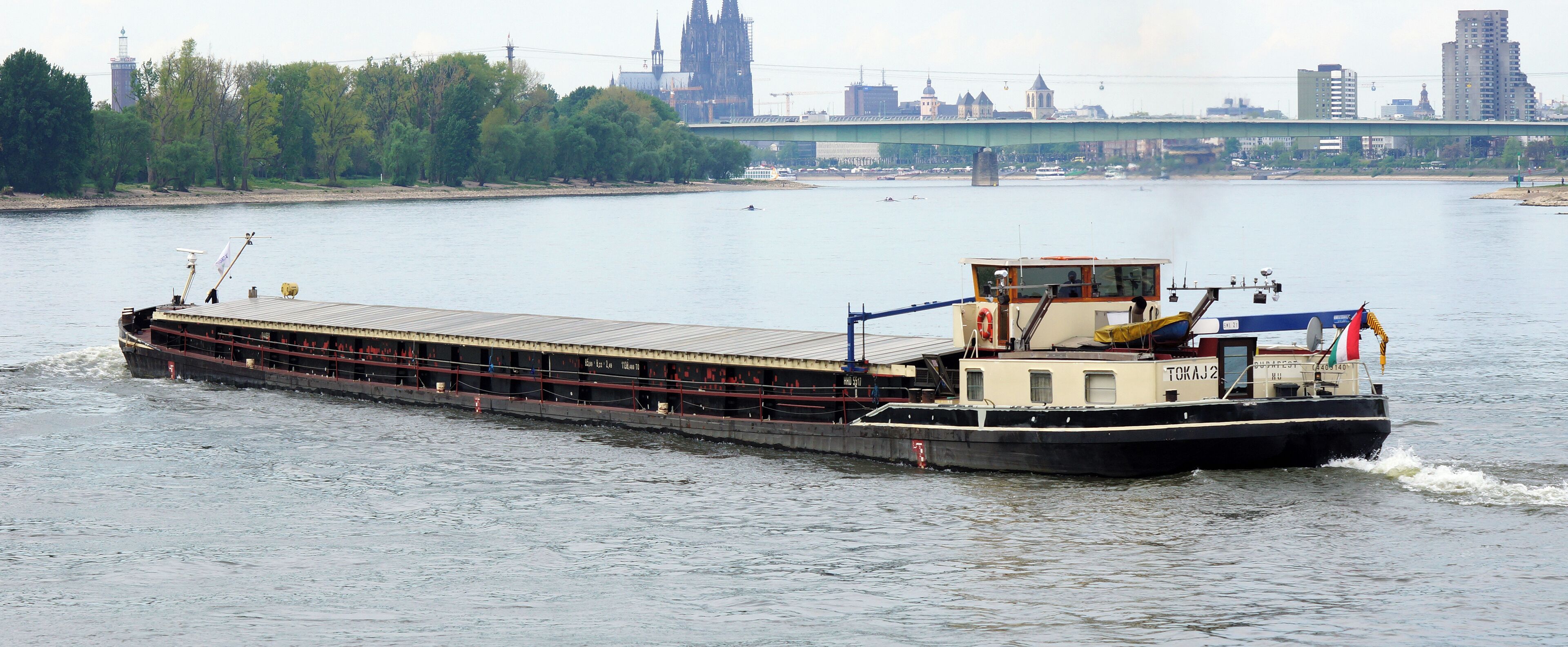 Barge Tokaj 2 in Cologne.