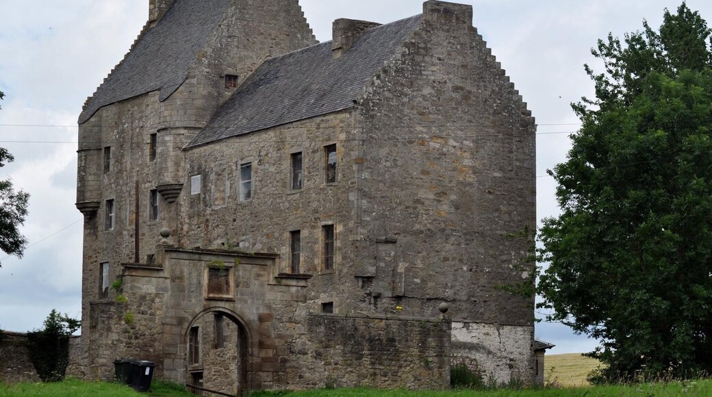 This castle is on the Hopetoun Estate (see Hopetoun House) and was also a location in the Outlander TV series (Lallybroch). West Lothian; Scotland.