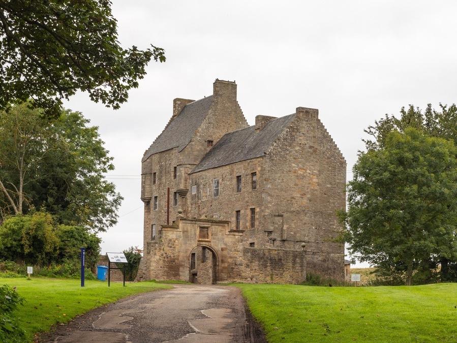 Midhope Castle, used as a set in Outlander