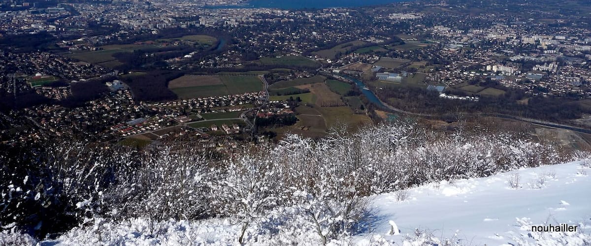 View From the Saleve during Winter
