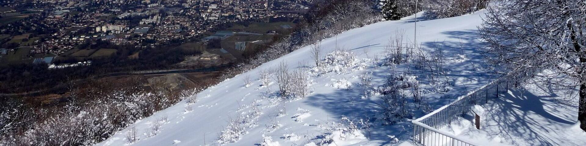 View From the Saleve during Winter