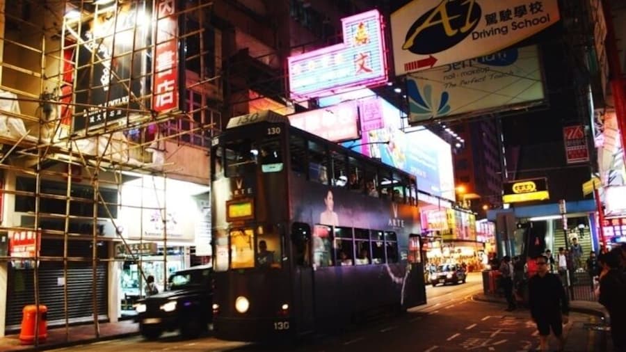 Mong Kok, HK at night