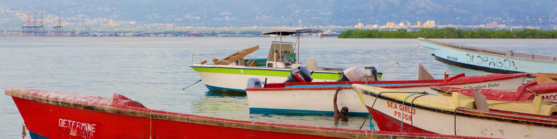 Port Royal which includes general coastal views and boating