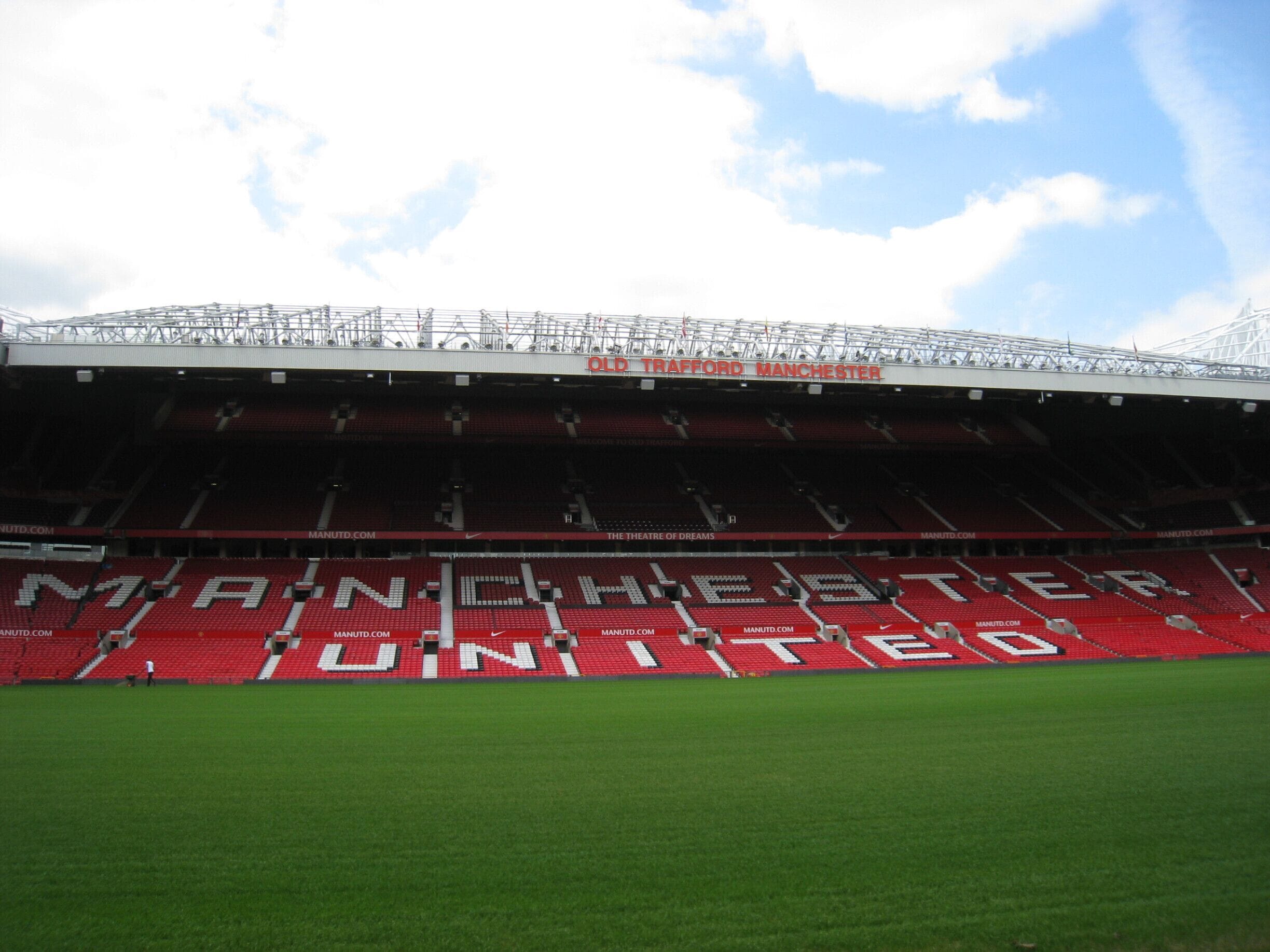 A dream for Manchester United fans to visit the Old Trafford Stadium. #manchester #football #stadium #uk