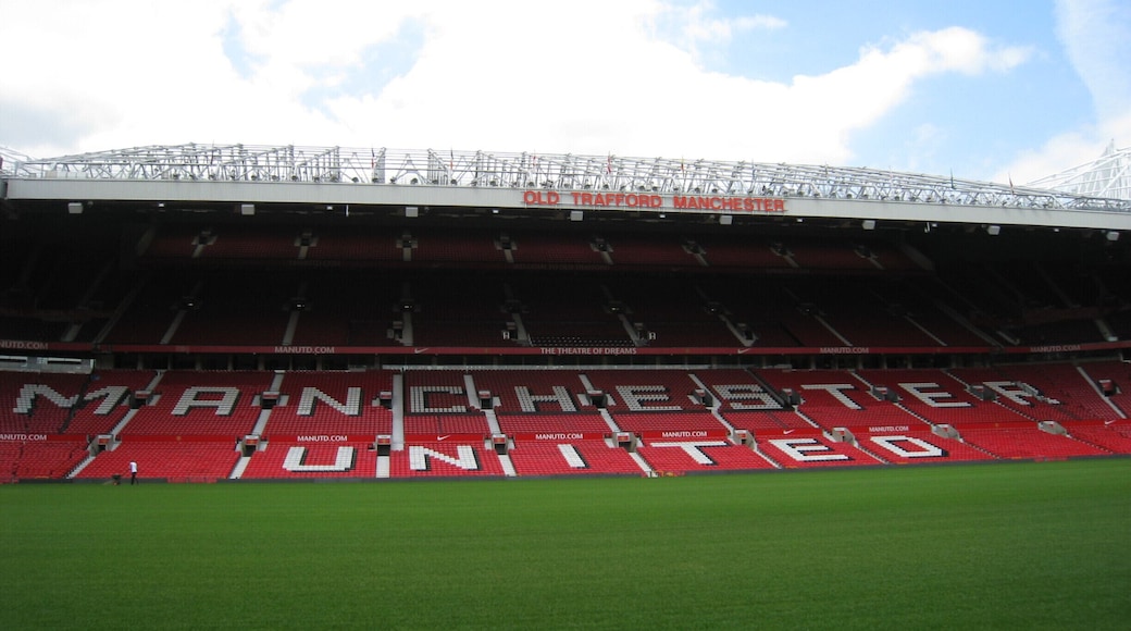 A dream for Manchester United fans to visit the Old Trafford Stadium. #manchester #football #stadium #uk