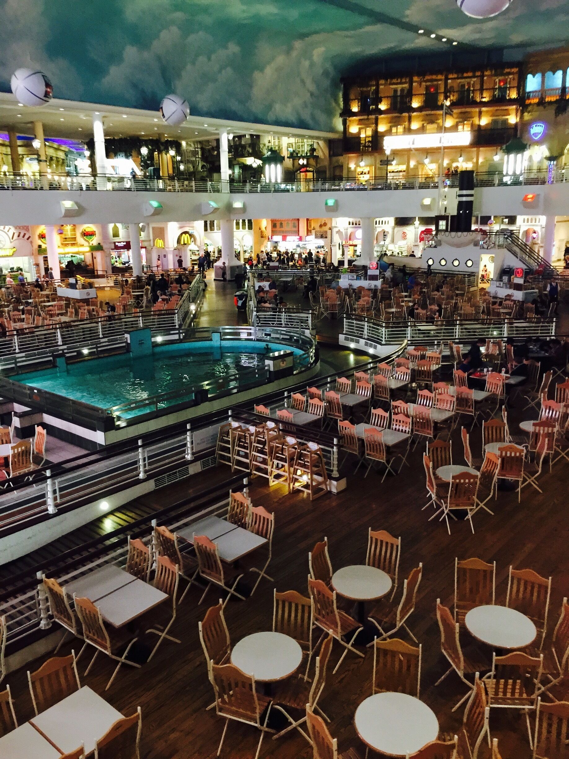 Stunning main food Hall 