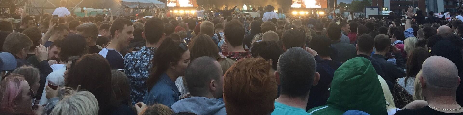 The Courteneers gig at Old Trafford!