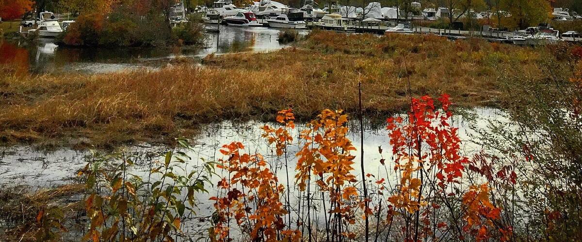 Enjoying a #weekend out in #Connecticut #Marina #River #Autumn
