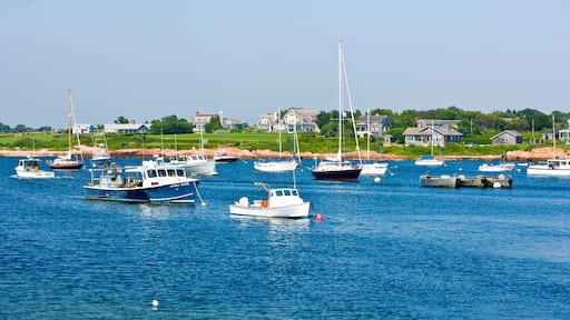 BP385F Scenes of boats in the ocean from Little Compton.