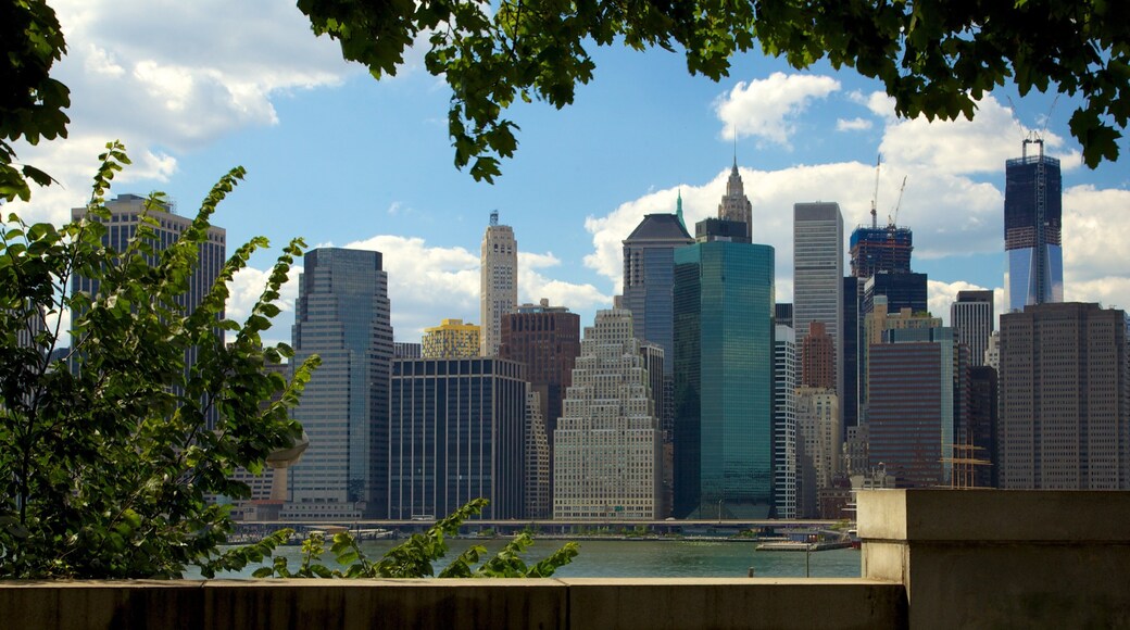 Brooklyn Heights caratteristiche di grattacielo, vista della città e città