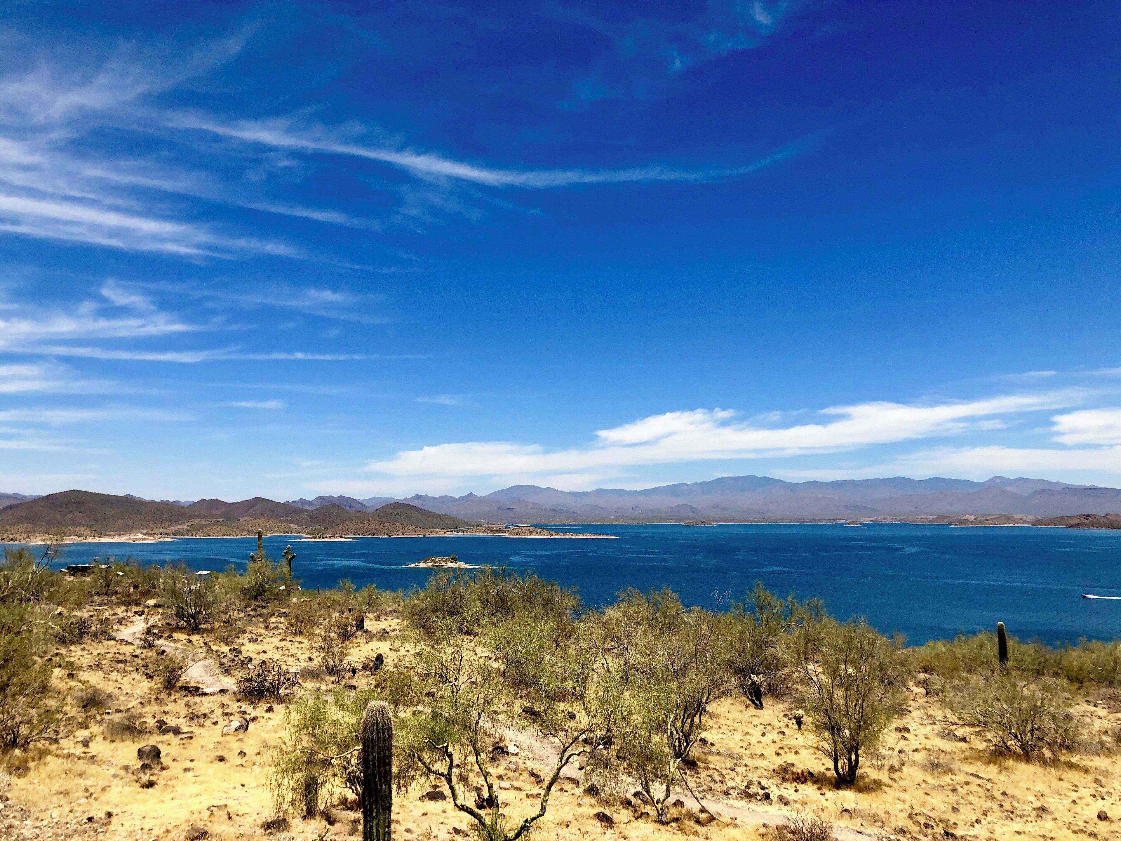Gorgeous clear water lake.