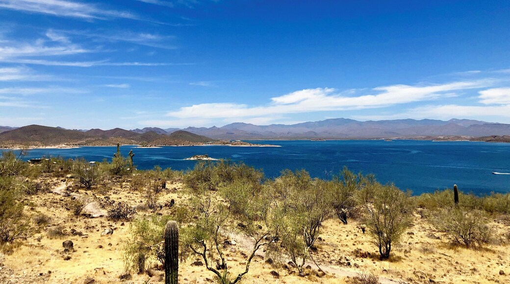 Gorgeous clear water lake.