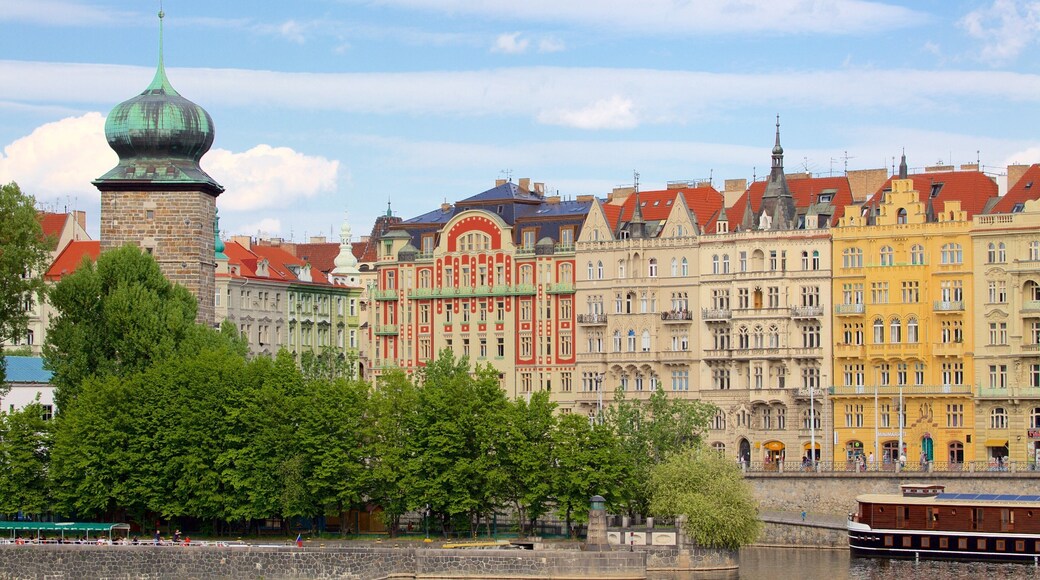 Praga mostrando una ciudad