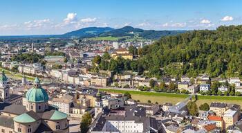 Panoramic view of Salzburg
