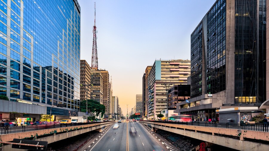 Paulista Avenue - Sao Paulo - Brazil; Shutterstock ID 490417312