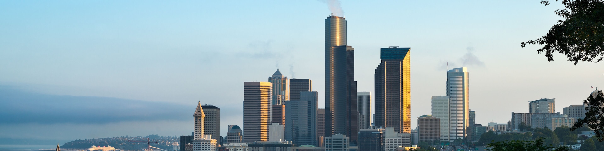 City skyline of Seattle, Washington State, USA