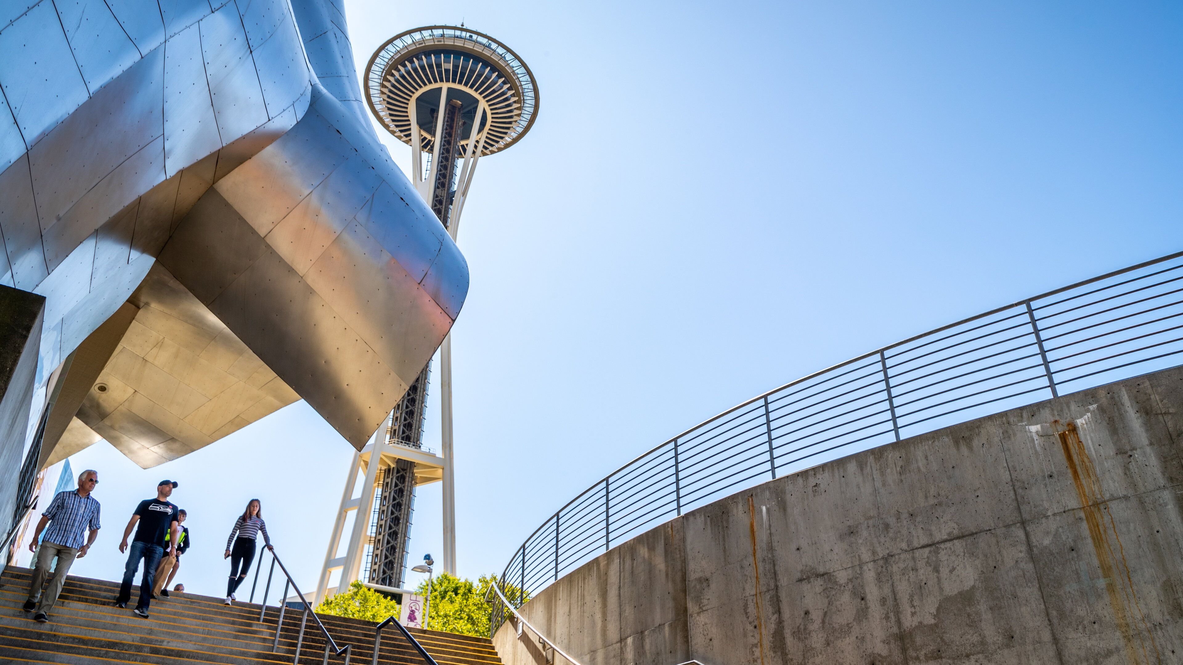 Queen Anne featuring street scenes as well as a small group of people