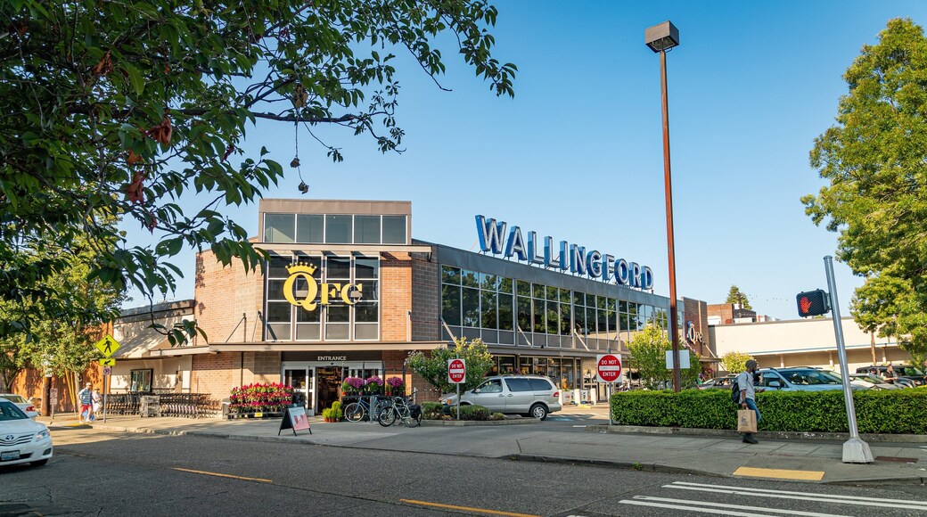 Wallingford which includes signage