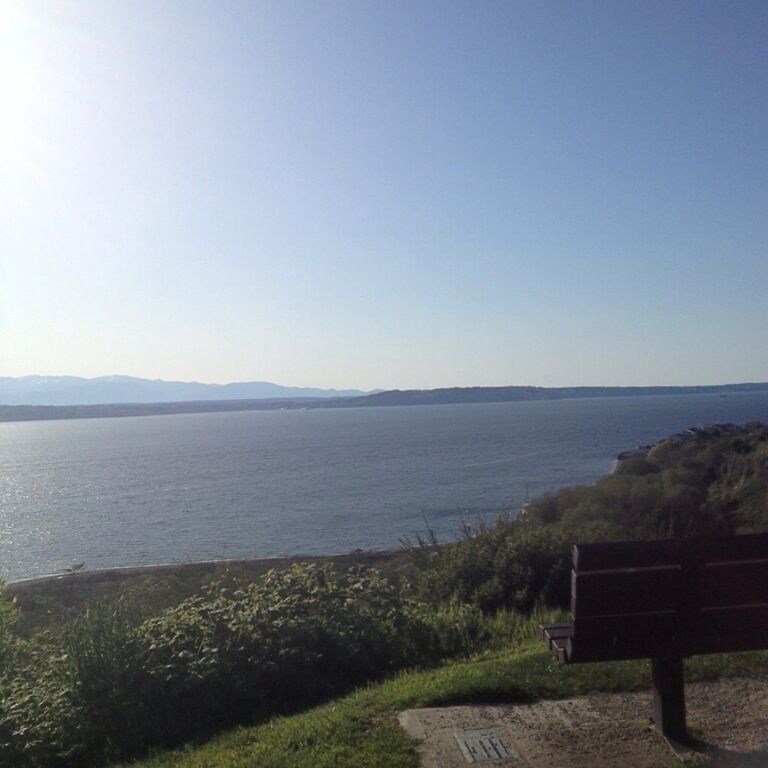 Not a bad view from up here ;)