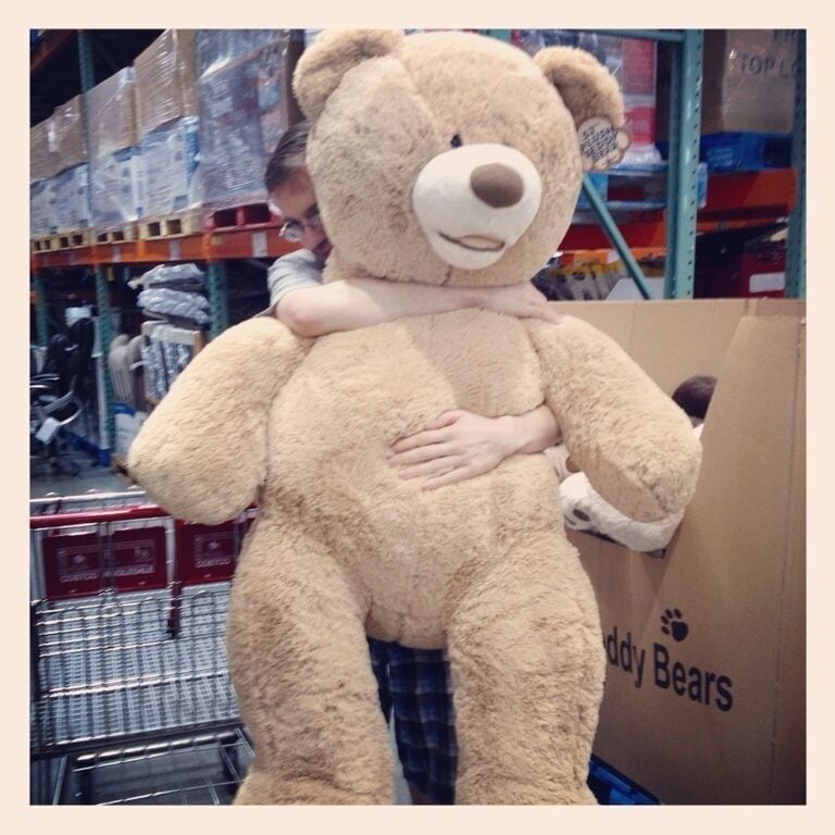 These teddy bears are awesome! Soft and about $25 each. (We didn't buy one, but definitely thought about it...)