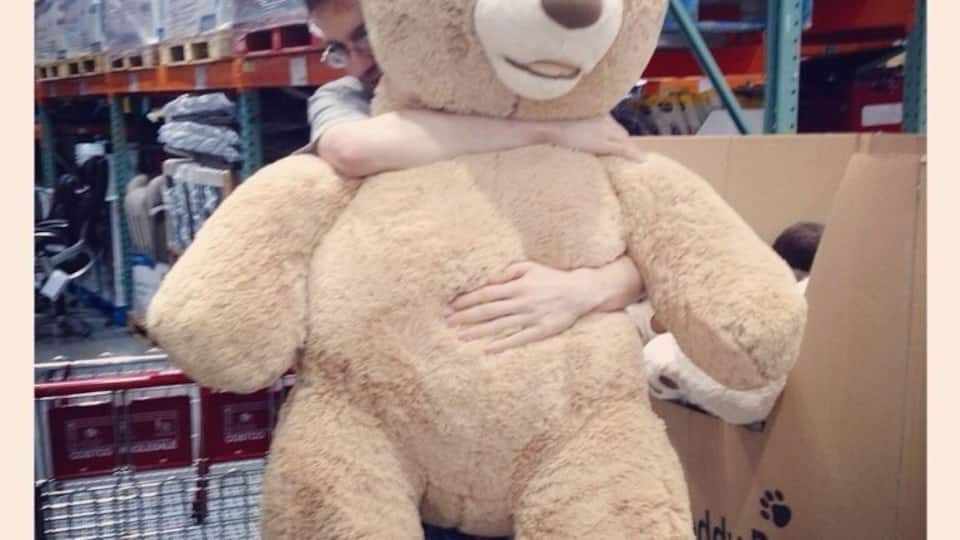 These teddy bears are awesome! Soft and about $25 each. (We didn't buy one, but definitely thought about it...)