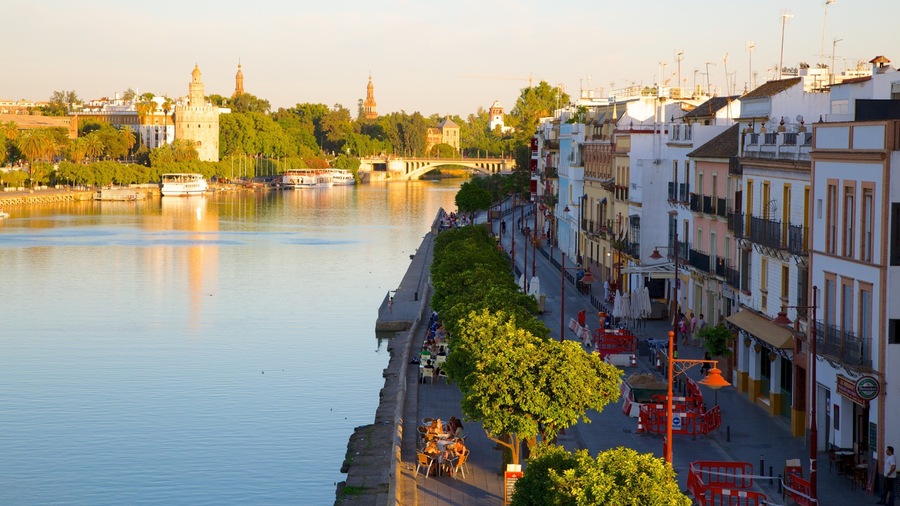 Triana caratteristiche di casa, strade e città
