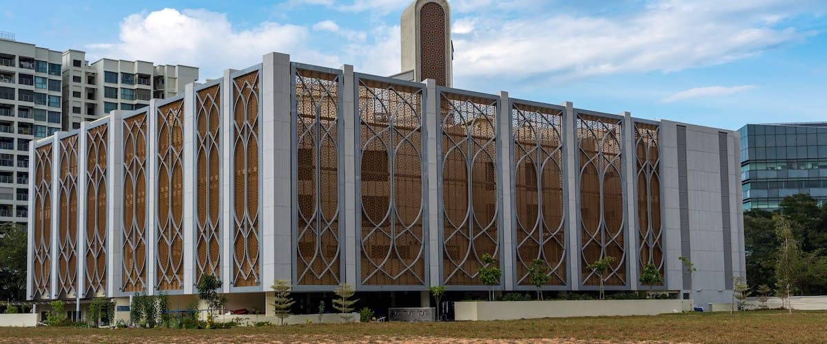 Masjid Darul Ghufran mosque at Tampines, Singapore