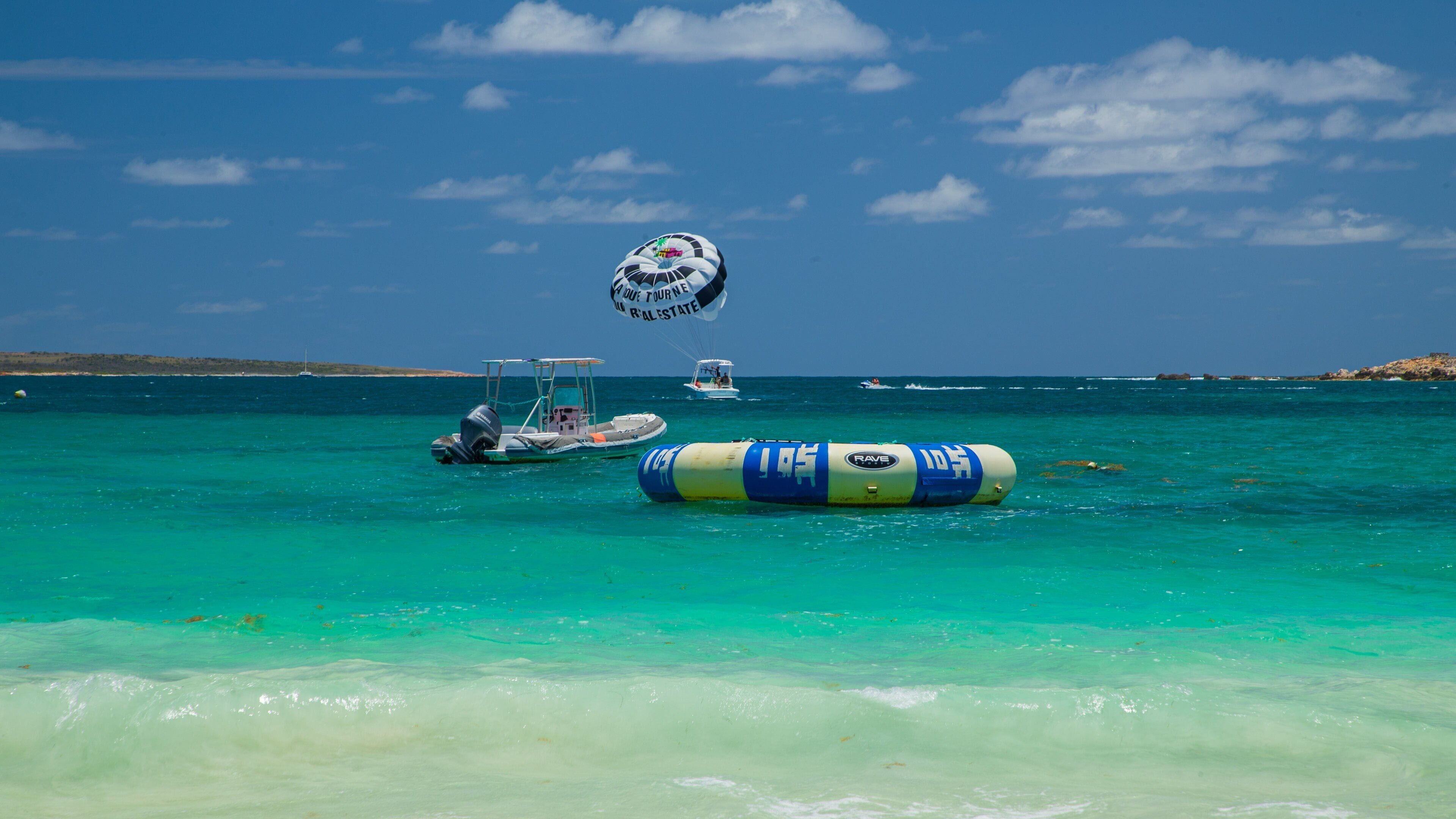 Orient Bay Beach featuring general coastal views and boating