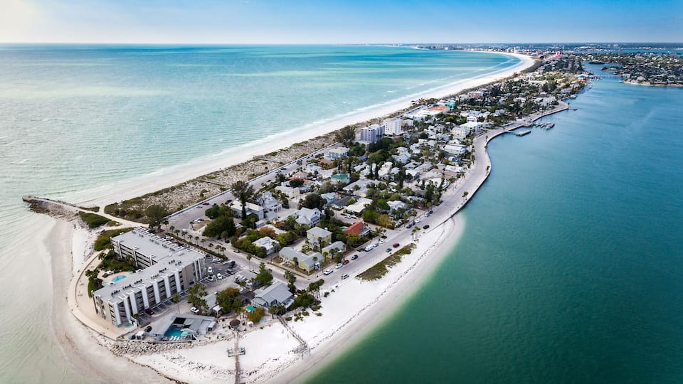 Pass A Grille Beach Florida aerial image; Shutterstock ID 650236150; purchase_order: SP-1269 HA 2018 Batch 1; Order: ; client: ; other: