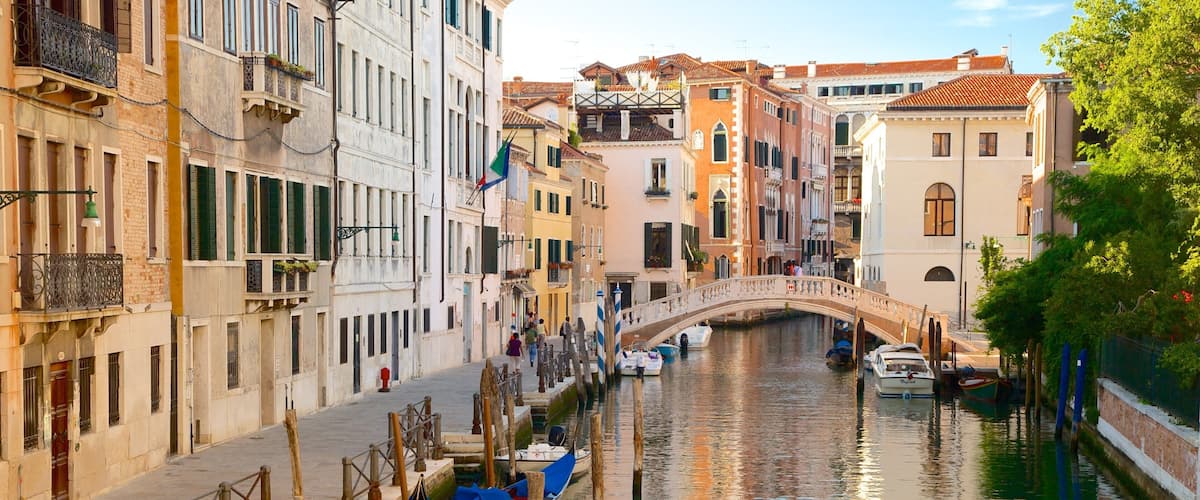 Castello featuring heritage architecture and a river or creek