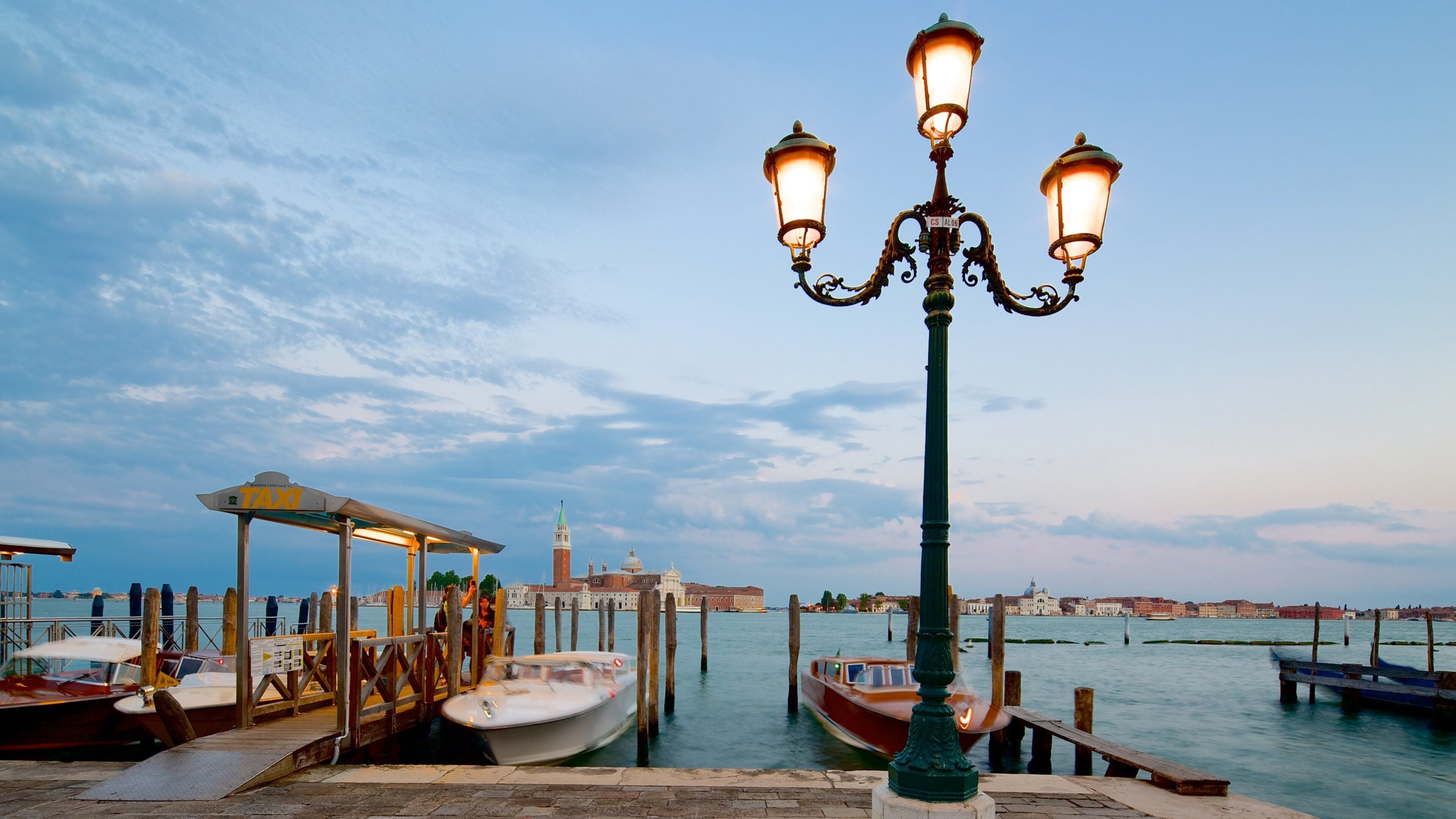 San Marco featuring a bay or harbor and a sunset