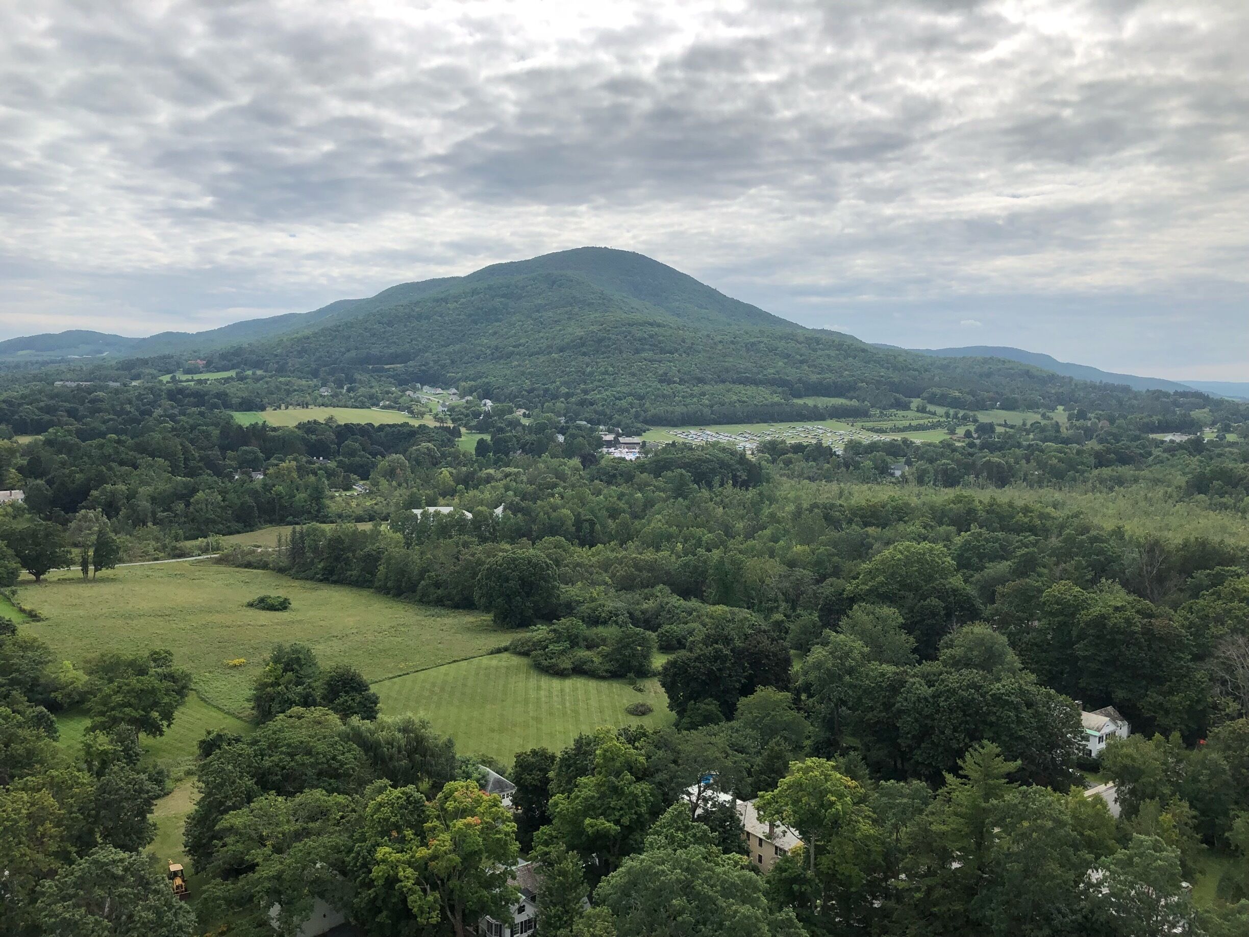 Shot from the top of the Bennington Monument