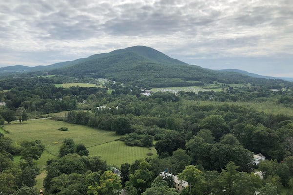 Shot from the top of the Bennington Monument