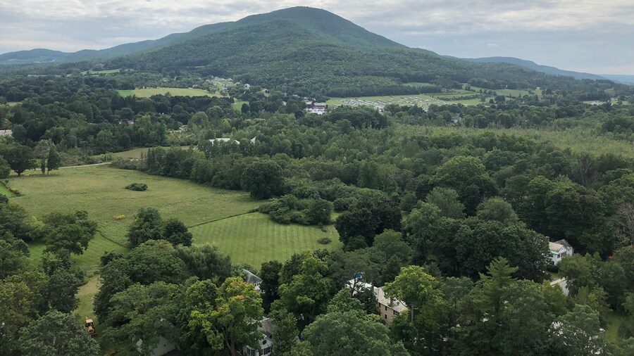 Shot from the top of the Bennington Monument