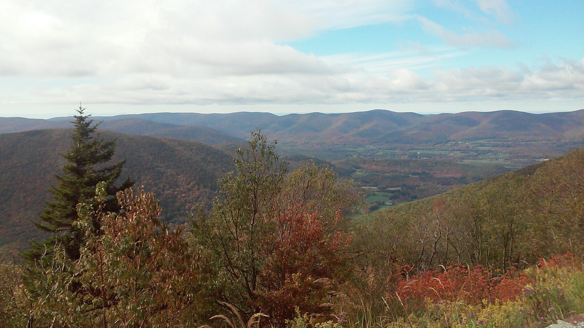View of the Taconics from Mt. Greylock