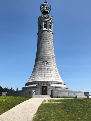 Highest point in the State of Massachusetts Mt. Greylock is at elevation 3791’. It is also located along the Georgia to Maine Appalachian Trail.