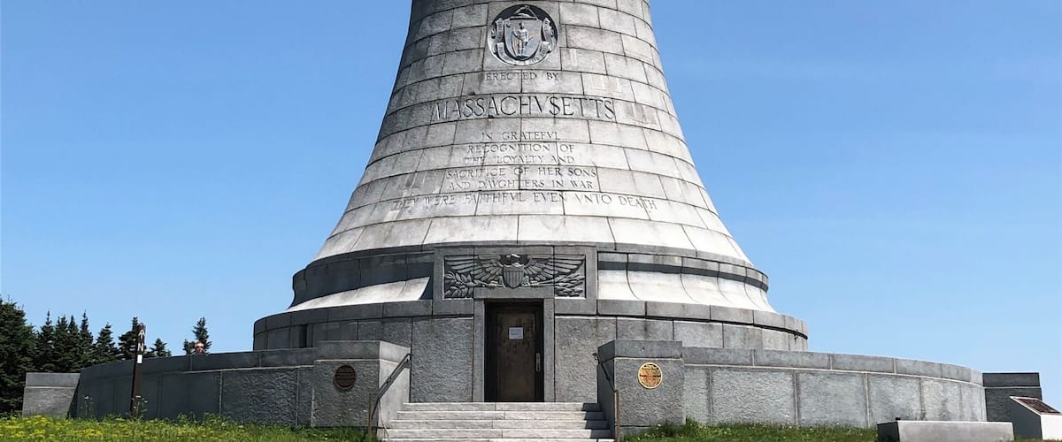 Highest point in the State of Massachusetts Mt. Greylock is at elevation 3791’. It is also located along the Georgia to Maine Appalachian Trail.