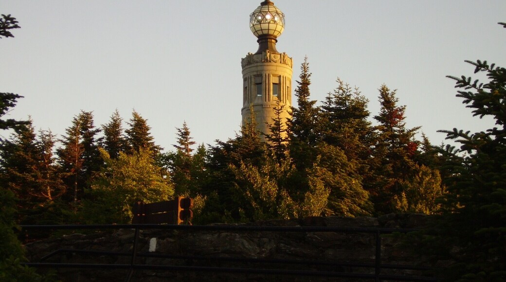 Appalachian Trail sunset on Mount Greylock.