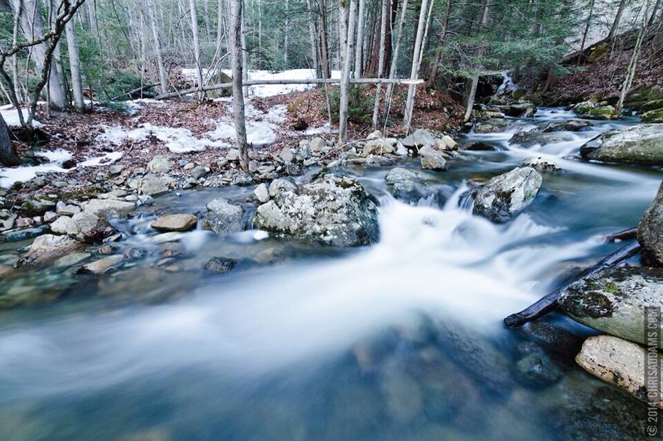 Some beautiful cascades pouring into the Westfield River. 
