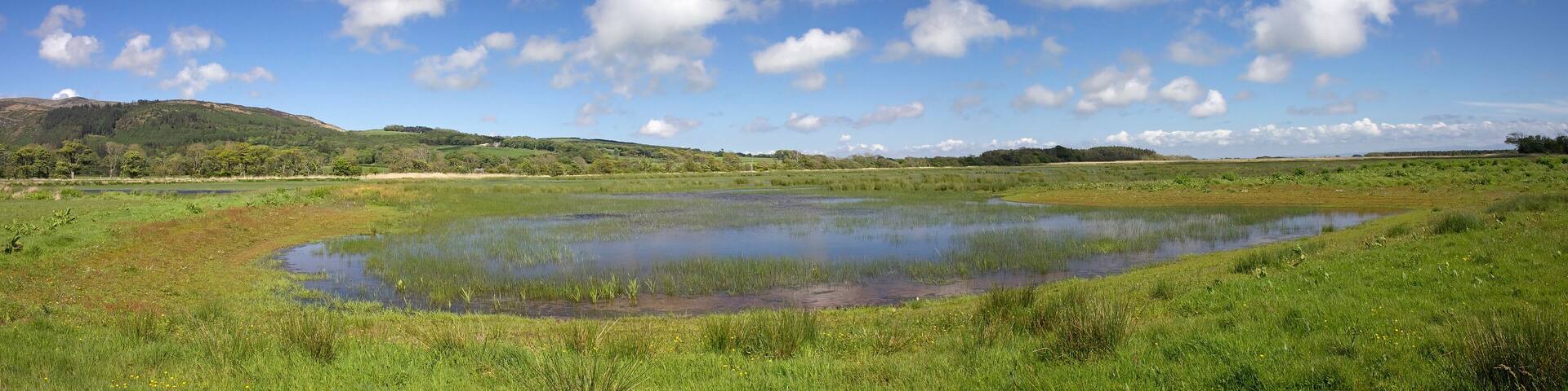 Mersehead Bruiach Hide Panorama