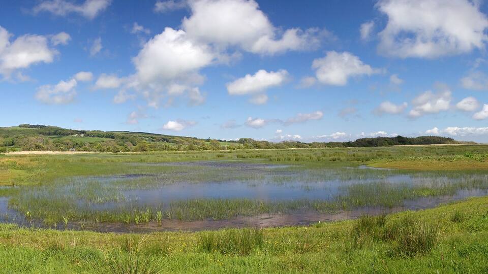 Mersehead Bruiach Hide Panorama
