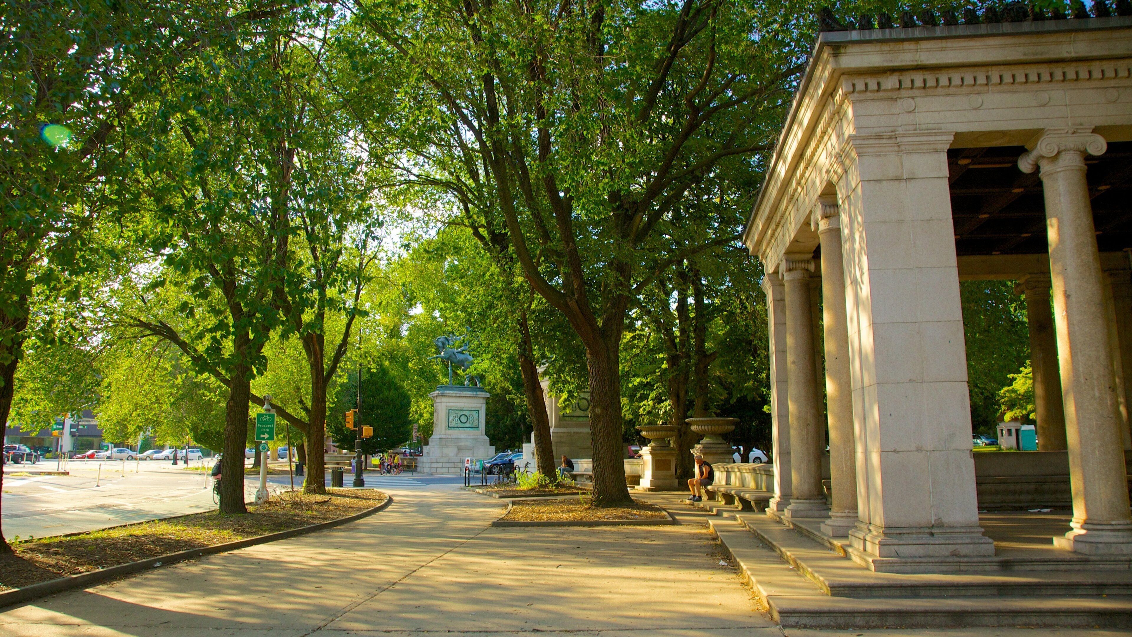 พรอสเป็คพาร์ค ซึ่งรวมถึง สวน